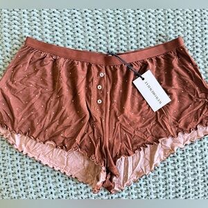 WeWoreWhat Booty Short Pajama NWT